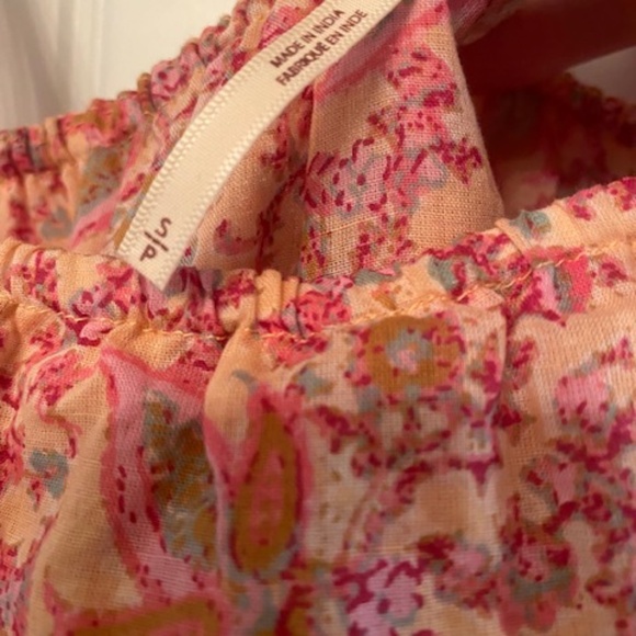 Free People Tangier Babydoll Midi Dress in Rose - S - NWOT - Picture 3 of 3